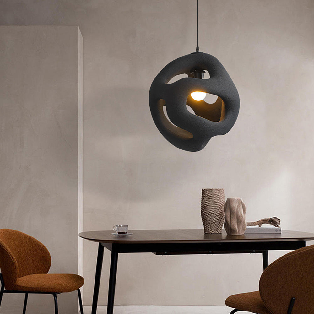 Pendellampe i Wabi Sabi-stil