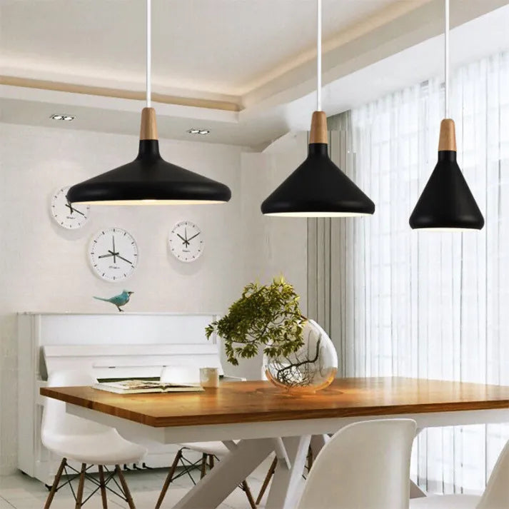 Metal Fransk Macaron Kegleformet Pendel