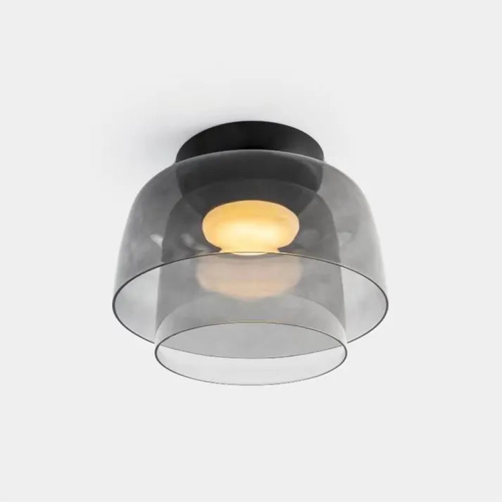 Nordisk Design Kreativ Loftlampe i Middelalderlig Glas