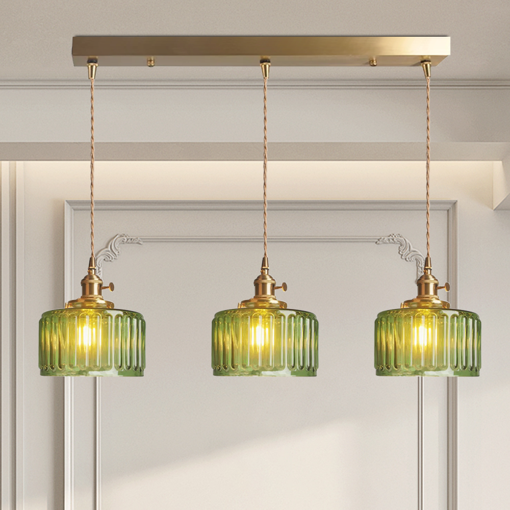 Gammel Krystal Hængende Lampe
