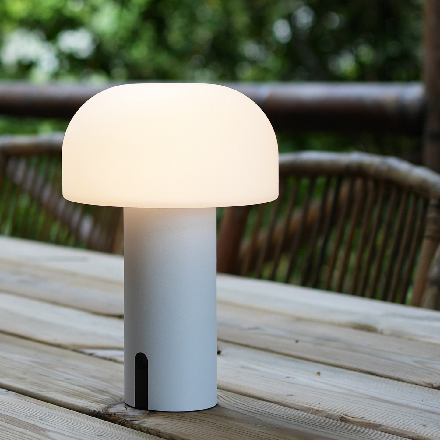 Europæisk designet champignonlampe