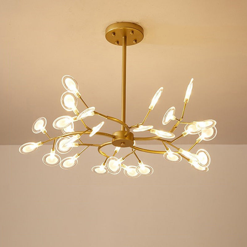 Simple Forgrenet Chandelier