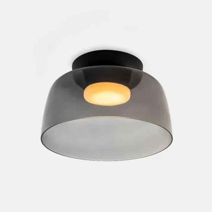 Nordisk Design Kreativ Loftlampe i Middelalderlig Glas