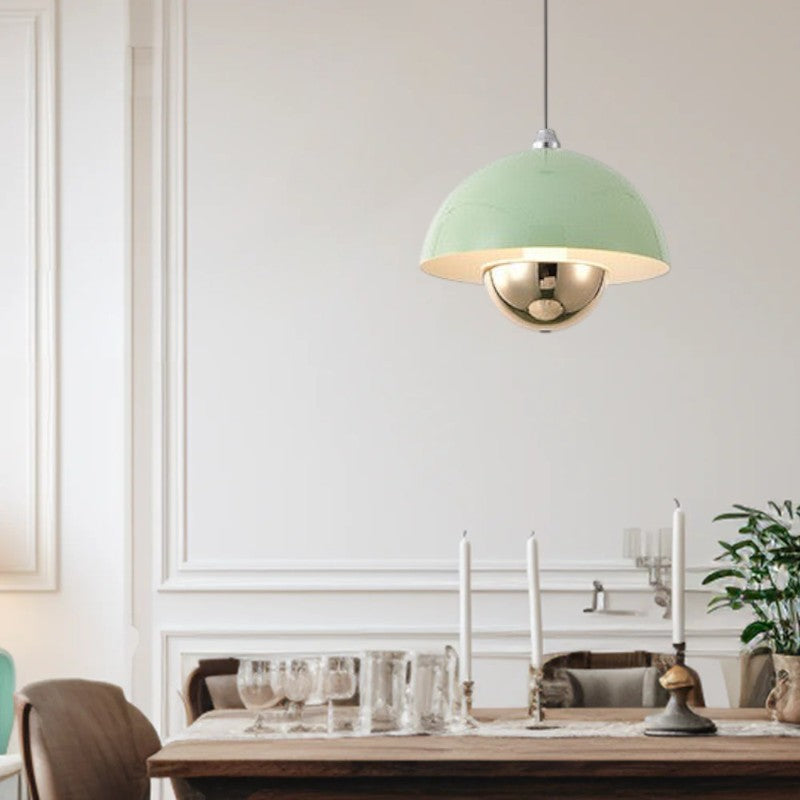 Opphengt pod-lampe med justerbar høyde