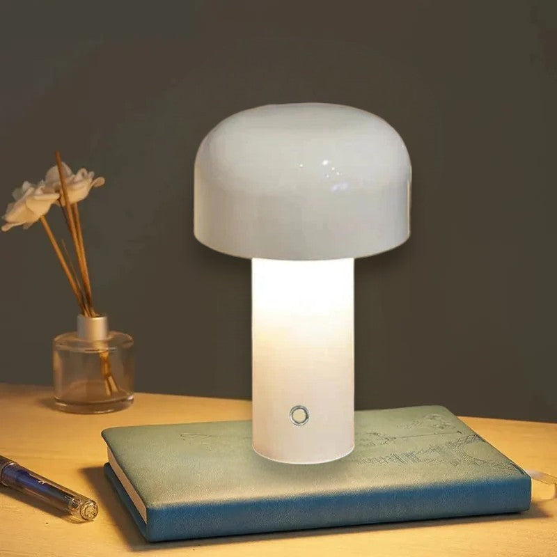 Trådløs italiensk svampeformet bordlampe