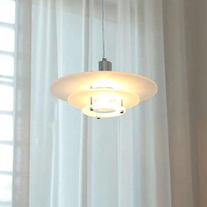 Moderne UFO-formet pendellampe i vintage-stil