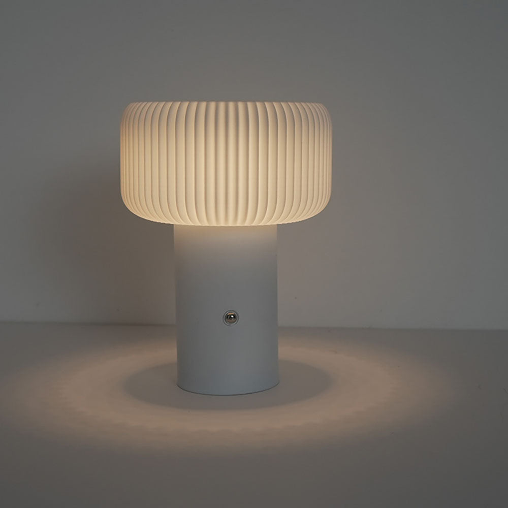 Natlys sopp bordlampe