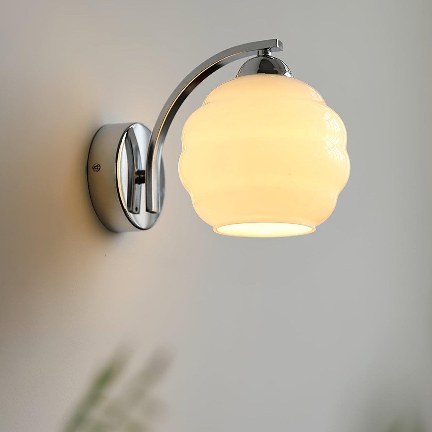 Vintage Art Deco væglampe