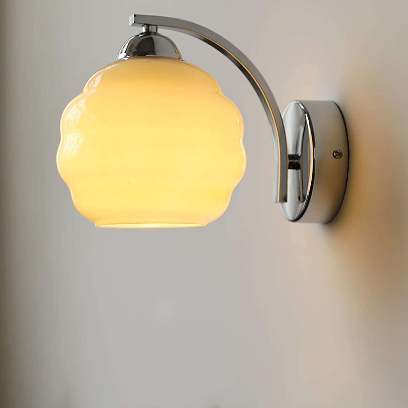Vintage Art Deco væglampe