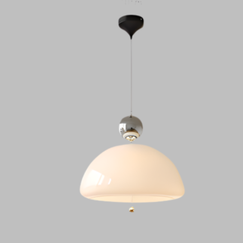 Gammel fransk retro pendellampe
