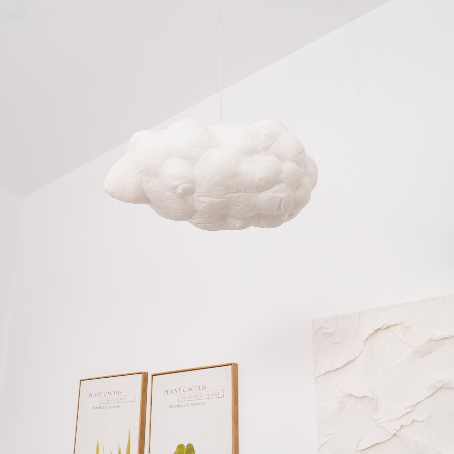Hængende lampe, Overskyet