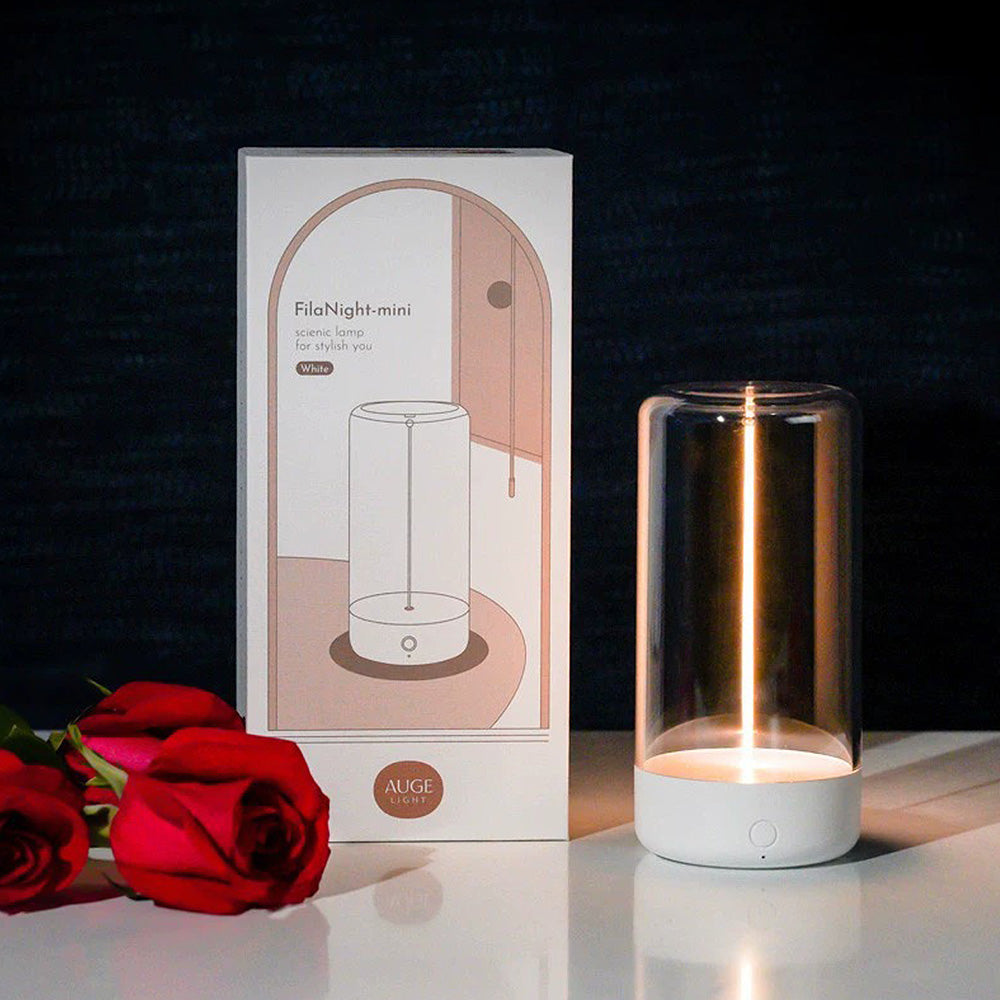 Minimalistisk magnetisk bordlampe