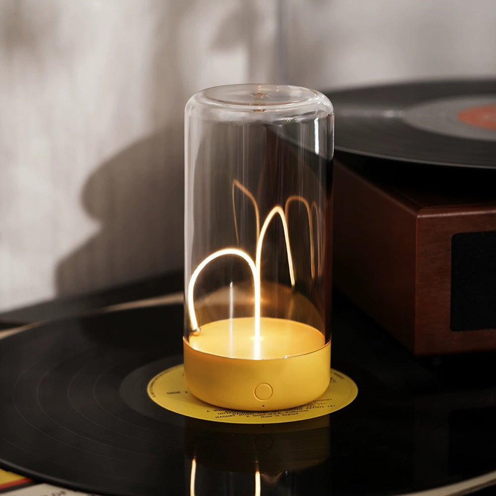 Minimalistisk magnetisk bordlampe