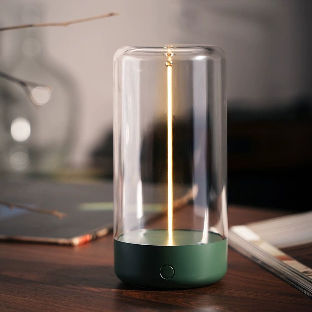 Minimalistisk magnetisk bordlampe