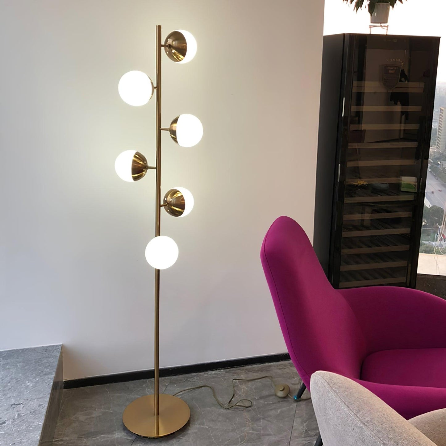 LED trælampe med Doppler-funktion