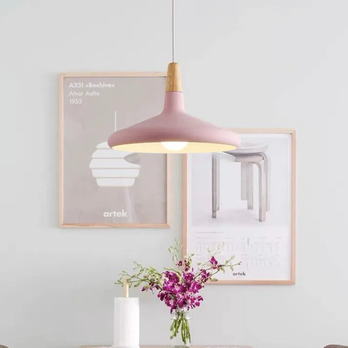 Metal Fransk Macaron Kegleformet Pendel