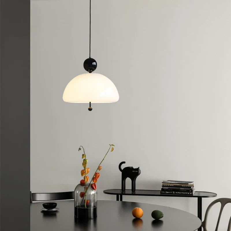 Gammel fransk retro pendellampe