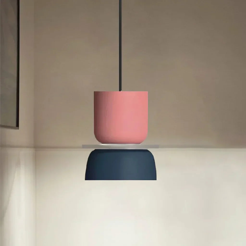 Dulcy Farveblok Nordisk Pendellampe