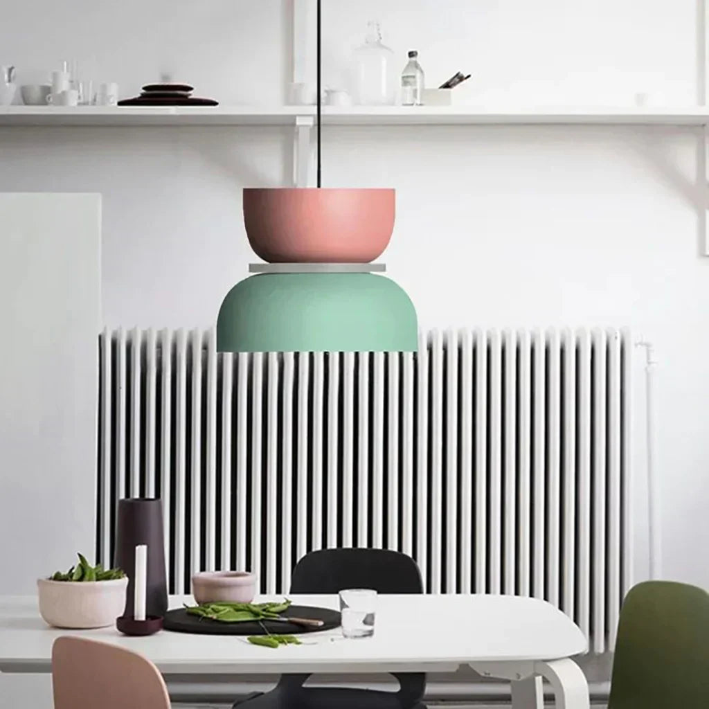 Dulcy Farveblok Nordisk Pendellampe