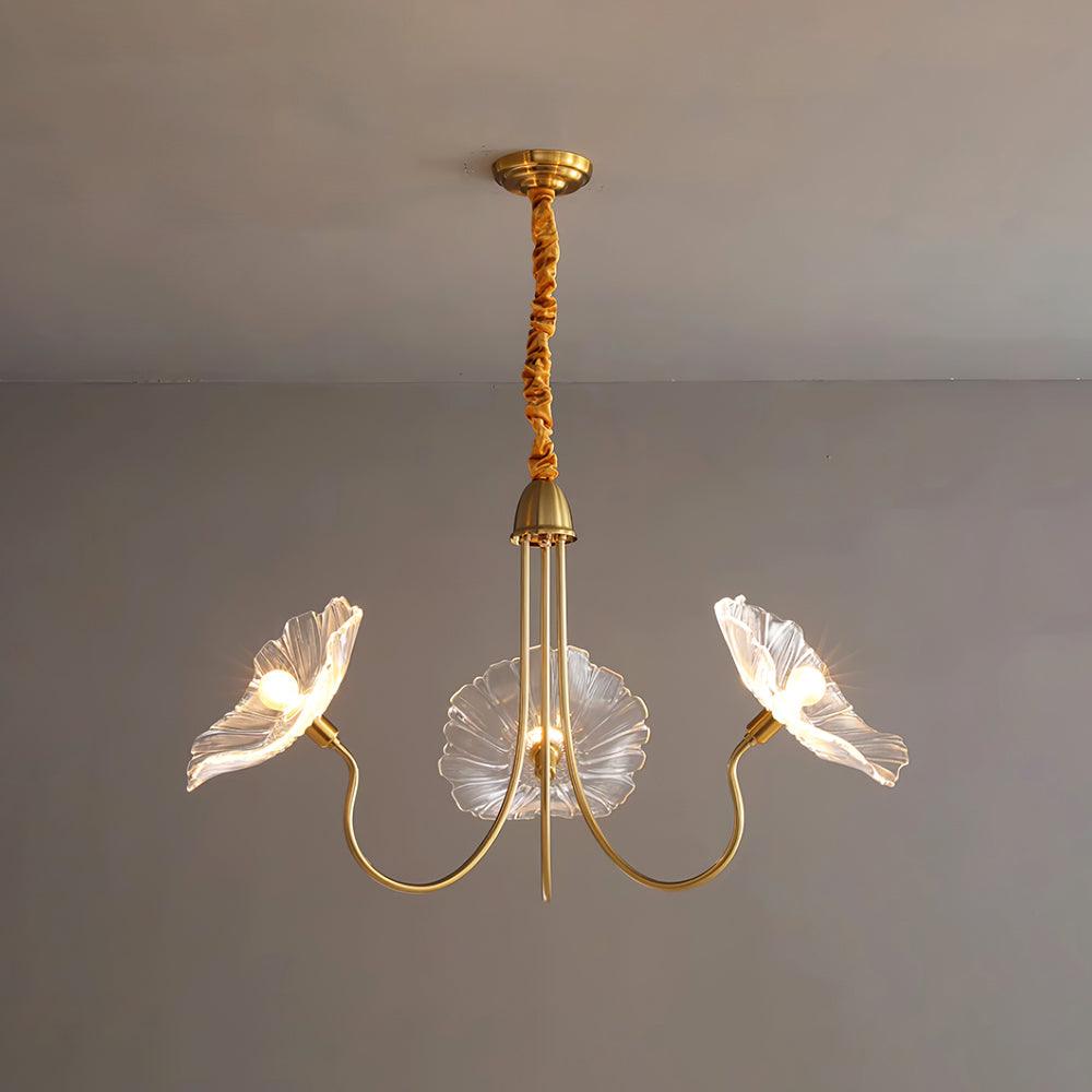 Murano glass blomsterlysestake