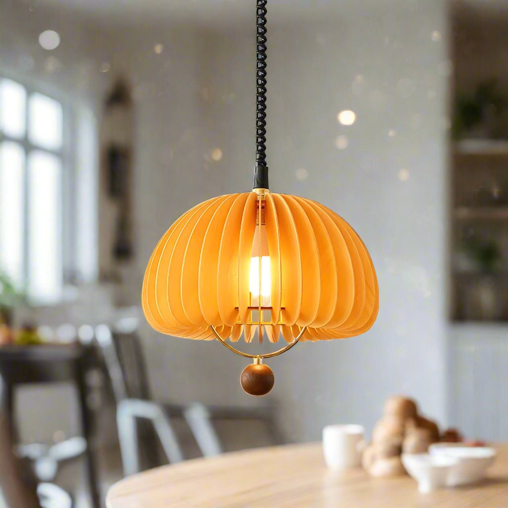 Justerbar pendellampe i græskar-design
- lichtdekor.com
