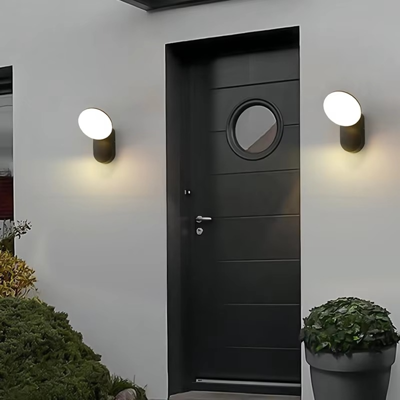 LED væglampe med bevægelsessensor