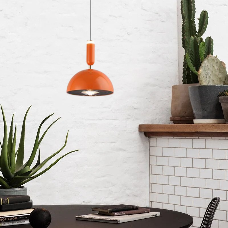 Nordisk LED pendant lamp, macaron style