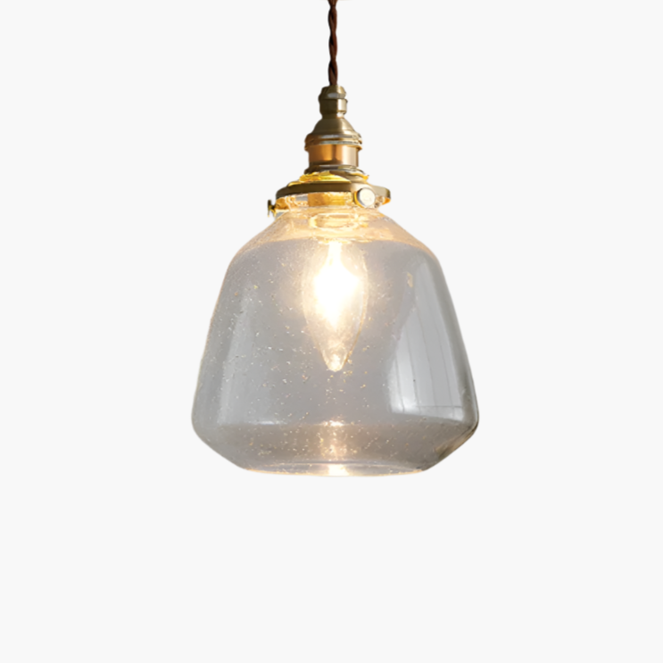 Krystalglas pendellampe