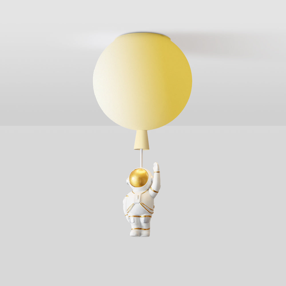 Modern Fateh Moon/Astronauts LED Ceiling Light
