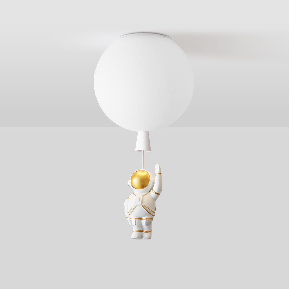 Modern Fateh Moon/Astronauts LED Ceiling Light