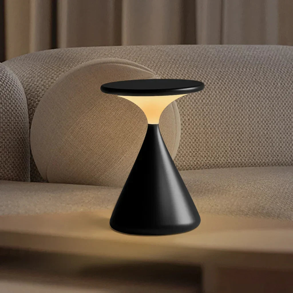 Aeron Timeglas trådløs bordlampe
