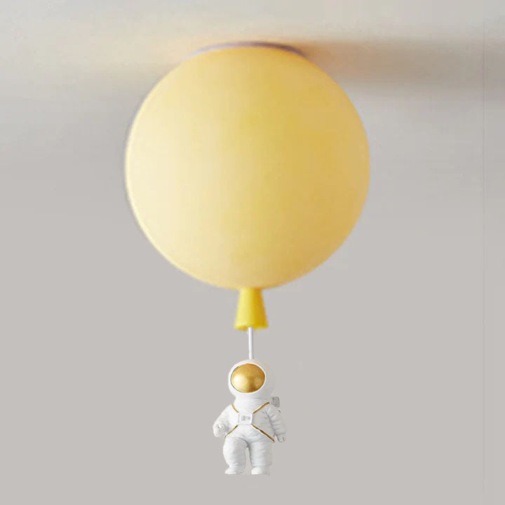 Modern Fateh Moon/Astronauts LED Ceiling Light