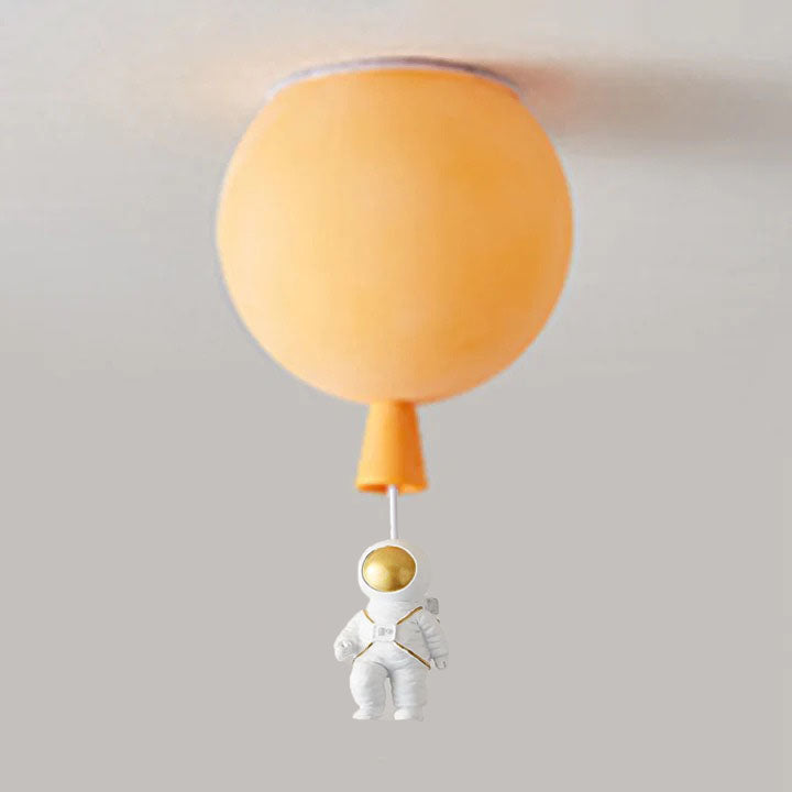 Modern Fateh Moon/Astronauts LED Ceiling Light