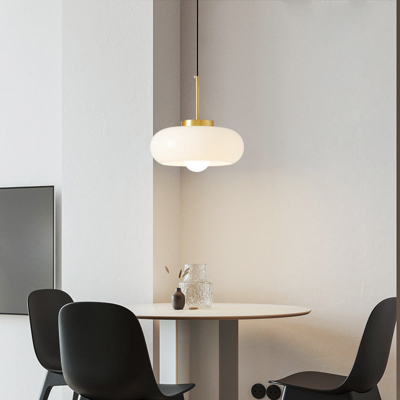Kobber- og glaslysestage i moderne design