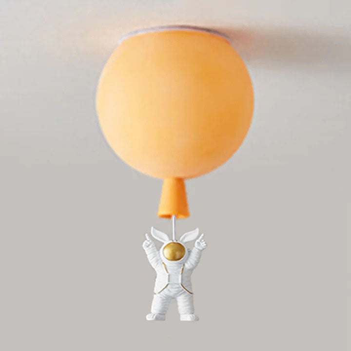Modern Fateh Moon/Astronauts LED Ceiling Light