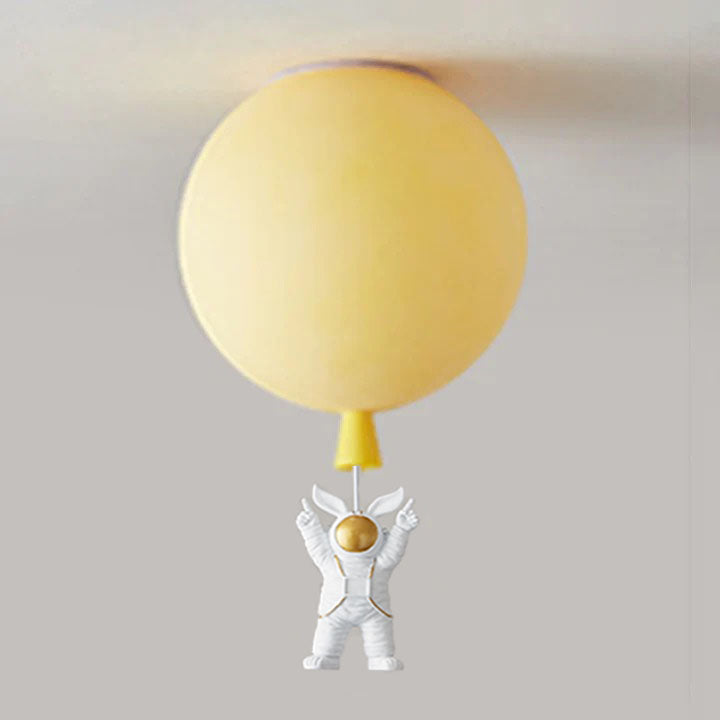 Modern Fateh Moon/Astronauts LED Ceiling Light