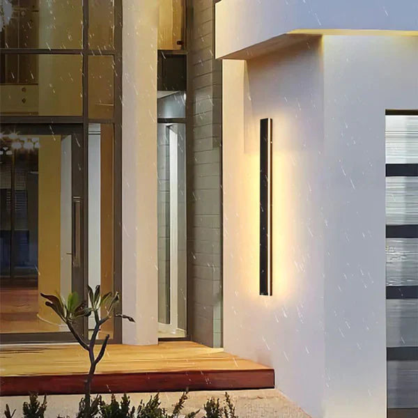 Moderne LED væglamper med kantdesign
