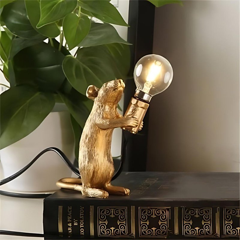 Bordlampe i Mus-design