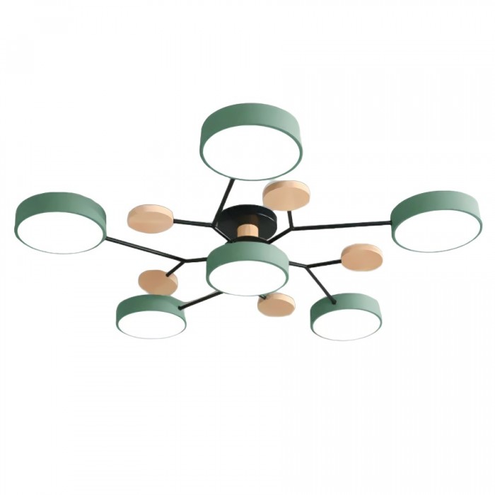 Nordisk LED-taklampe med forgrenet design