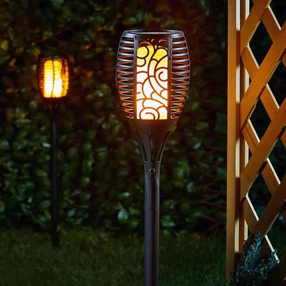 Pair of Outdoor Solar Touch Lights