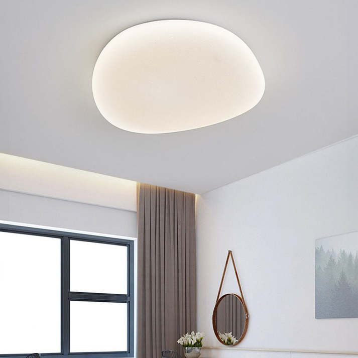 Flush-mounted ceiling lamp