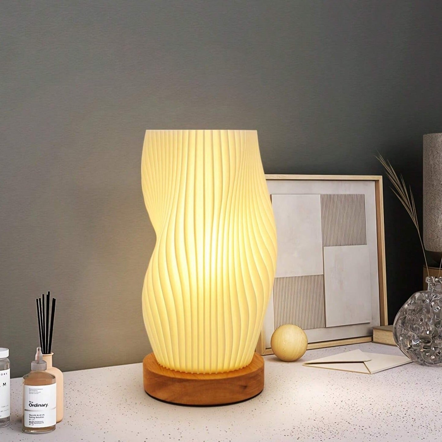 Tranquil Wavecrest Lamp