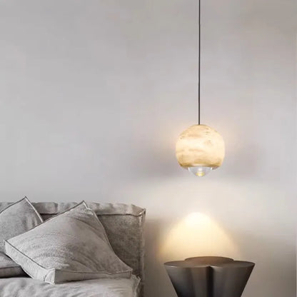 Nordisk Alabast Marmor Globelys