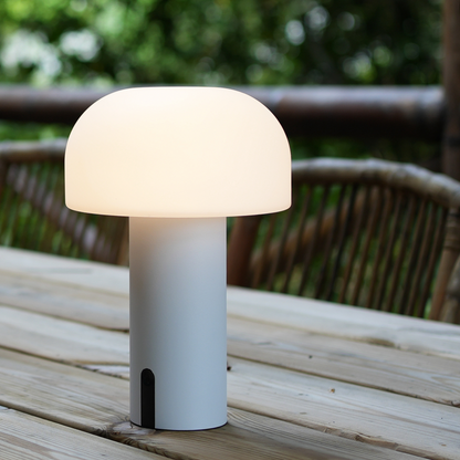 Europæisk designet champignonlampe