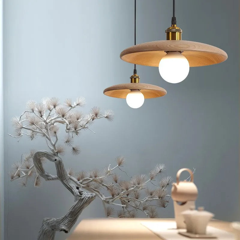 Træloftslampe fra Dopwii