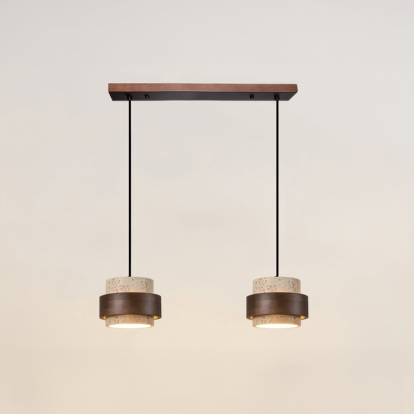 Wabi-Sabi Ascend Retro Stone Pendant