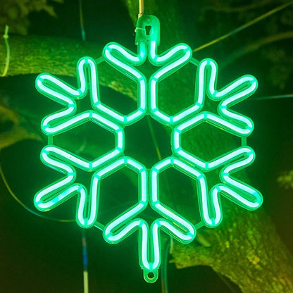 Vandafvisende LED snefnug julelys