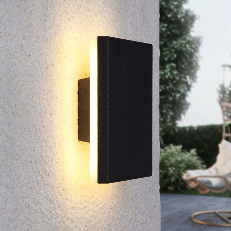 Minimalistisk LED væglampe i moderne design