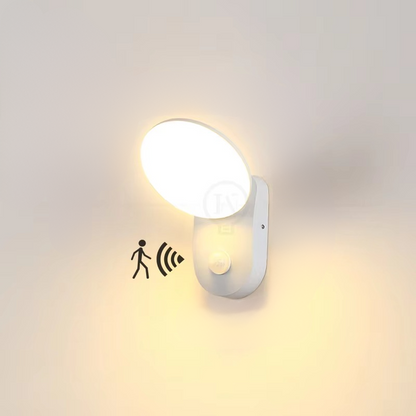 LED væglampe med bevægelsessensor