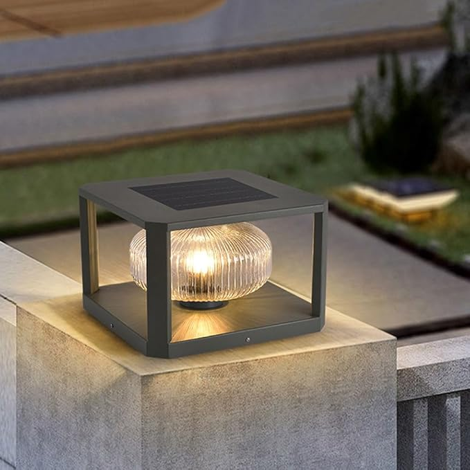 Udendørs lys med solenergi